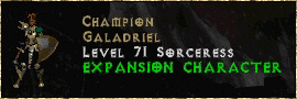 Champion Galadriel